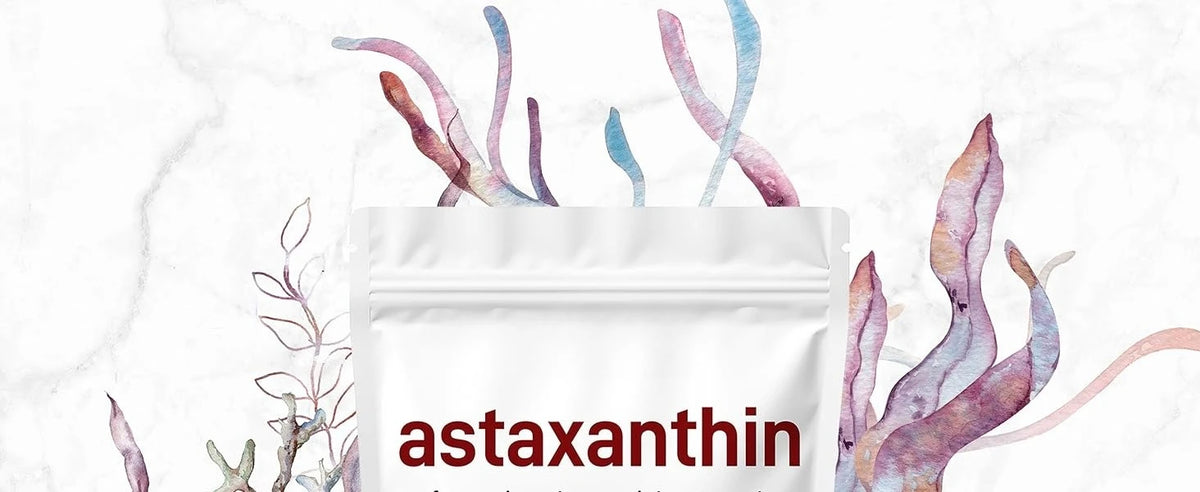 Astaxanthin 12mg Softgels From Plant-Based Microalgae with MCT Oil Dietary Supplement