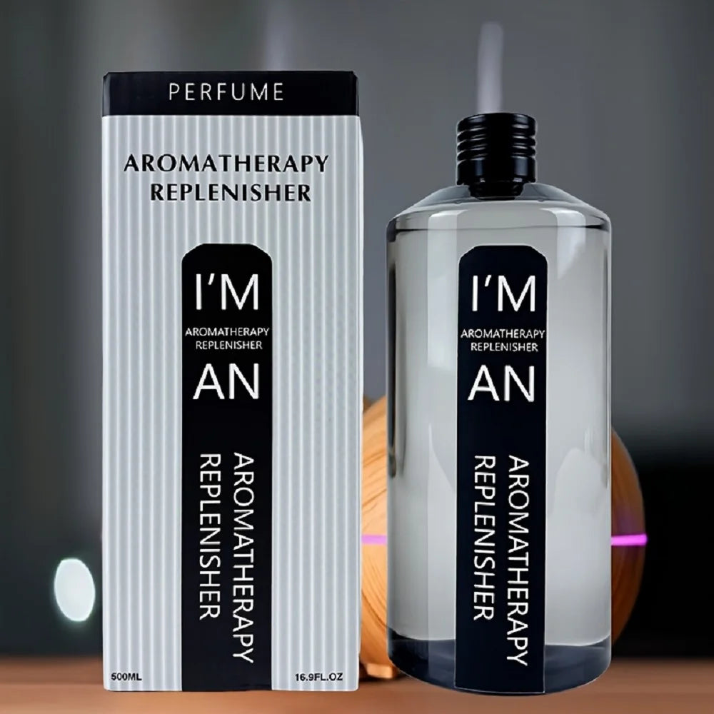 500ML /200ML Hilton-Style Flameless Aromatherapy Essential Oil Long-Lasting Hotel Quality Air Diffuser Supplement for Home Humidifier