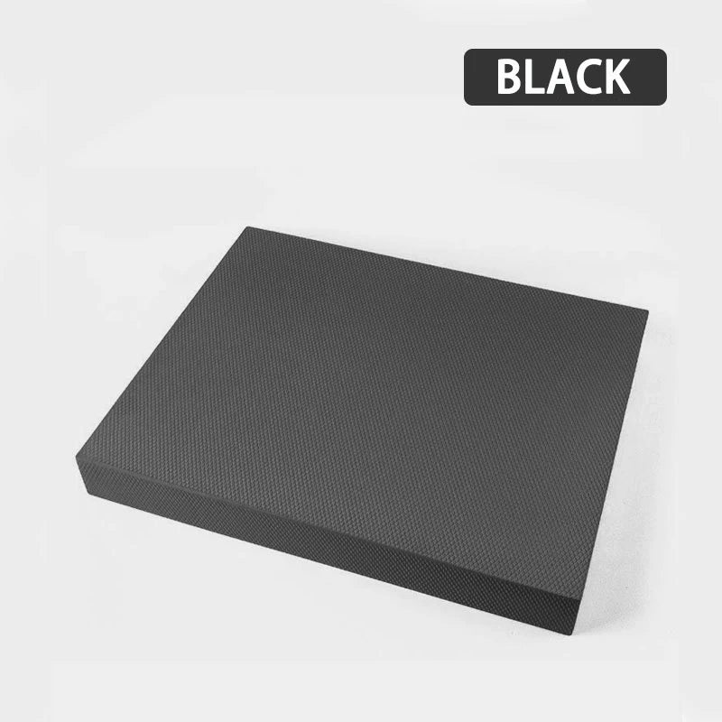 TPE Yoga Balance 6cm Mat Fitness Yoga Equipment Adult Plank Kneeling Mat Yoga Core Training Thickened Cushioned Exercise Mat